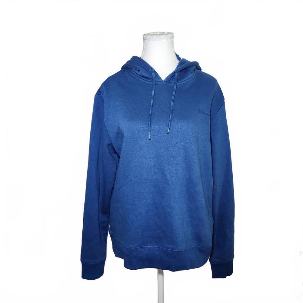 Champion Women's Hoodie Size M Blue Style RN# 15763